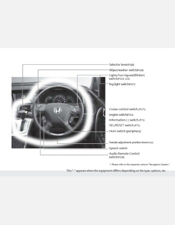 honda elysion prestige 2012 2013 & 2014 owners manual in english